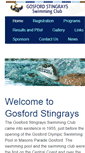 Mobile Screenshot of gosfordstingrays.com.au